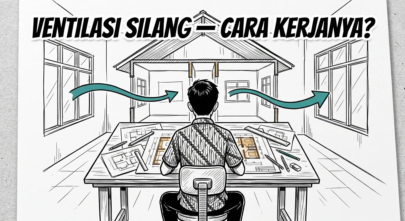 Ventilasi Silang: Cara Kerja dan Kenapa Ruangmu Terasa Pengap